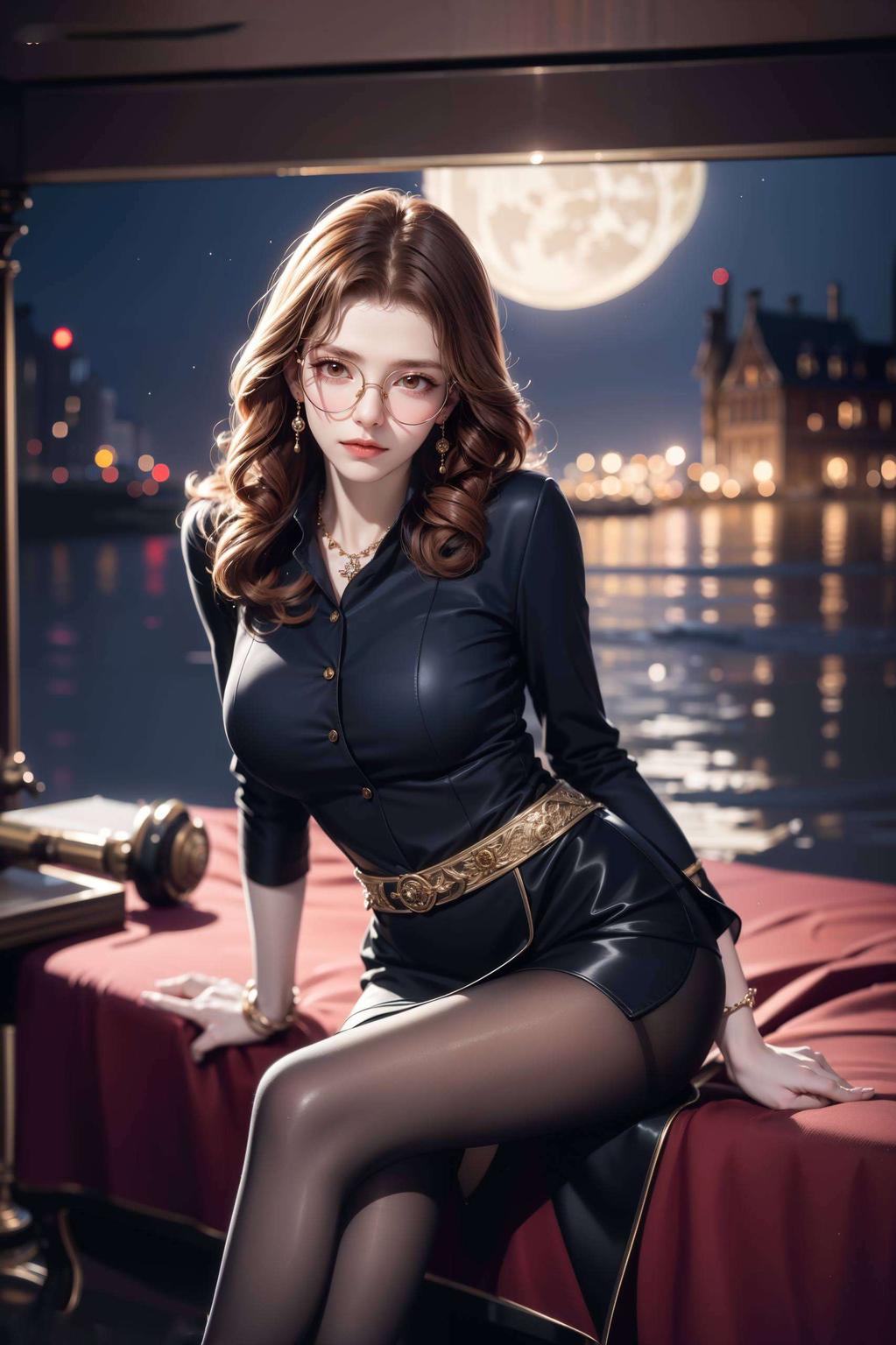 让你沉浸于国风之美国漫女神橘子姐