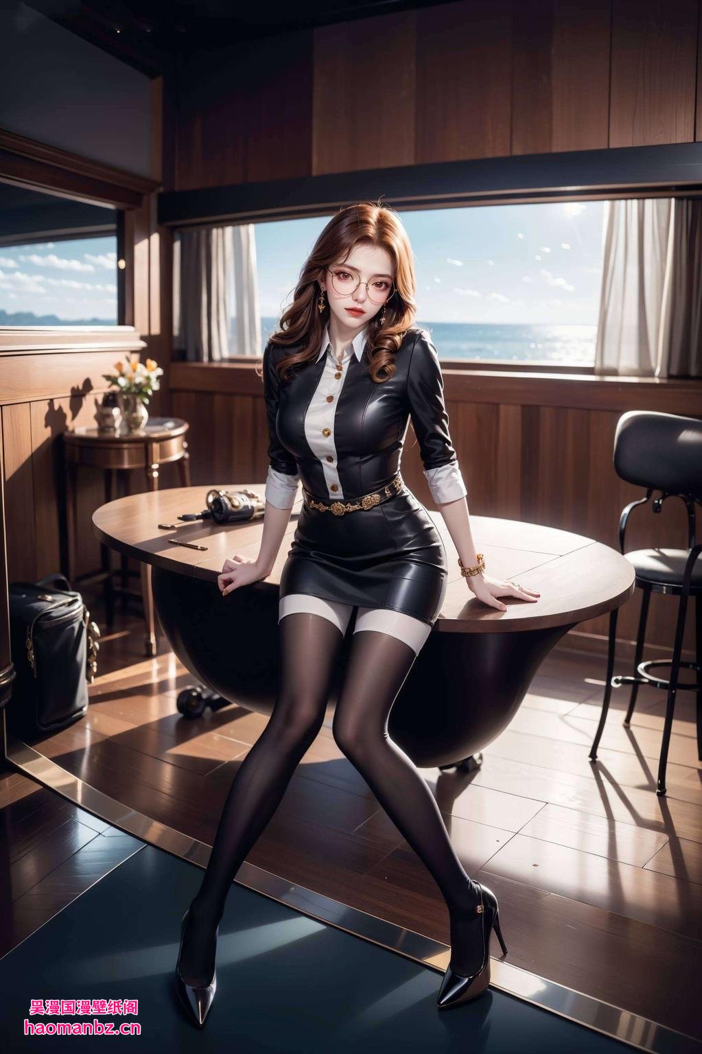 今天给大家带来超还原的免费壁纸合集！🎉 橘子姐的漫画壁纸高清无水印“大家好