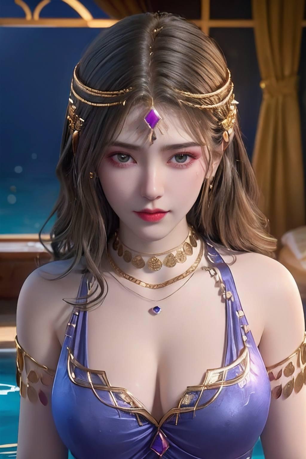 卡丹公主魅力绽放4K高清壁纸