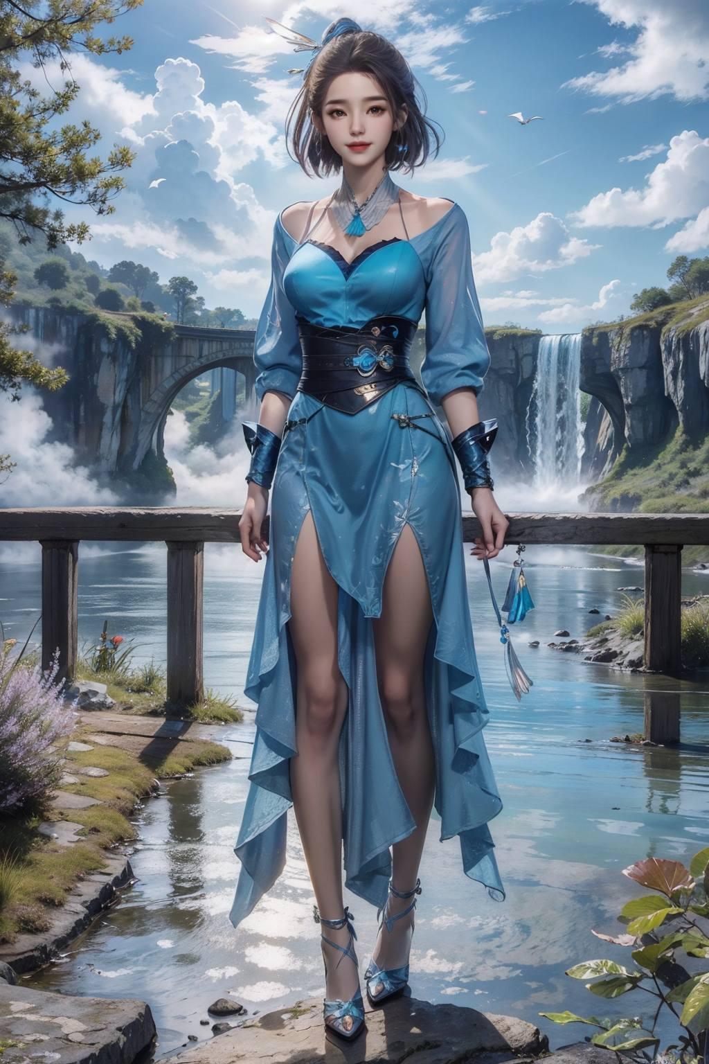 高清美图大家好！今天给大家带来蓝灵娥的合集壁纸