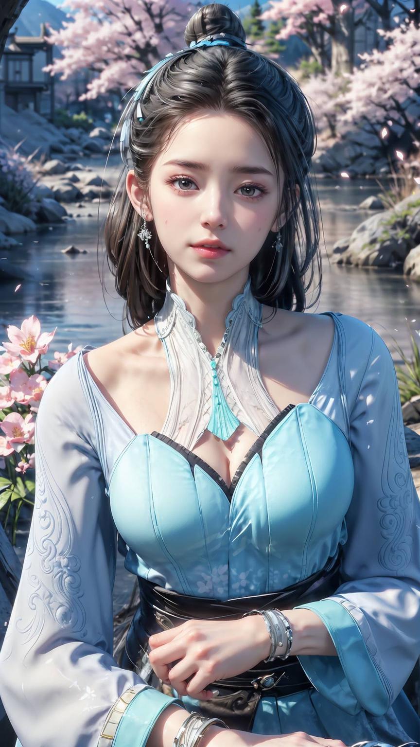 各位动漫迷们细腻的线条勾勒出她优雅的身姿