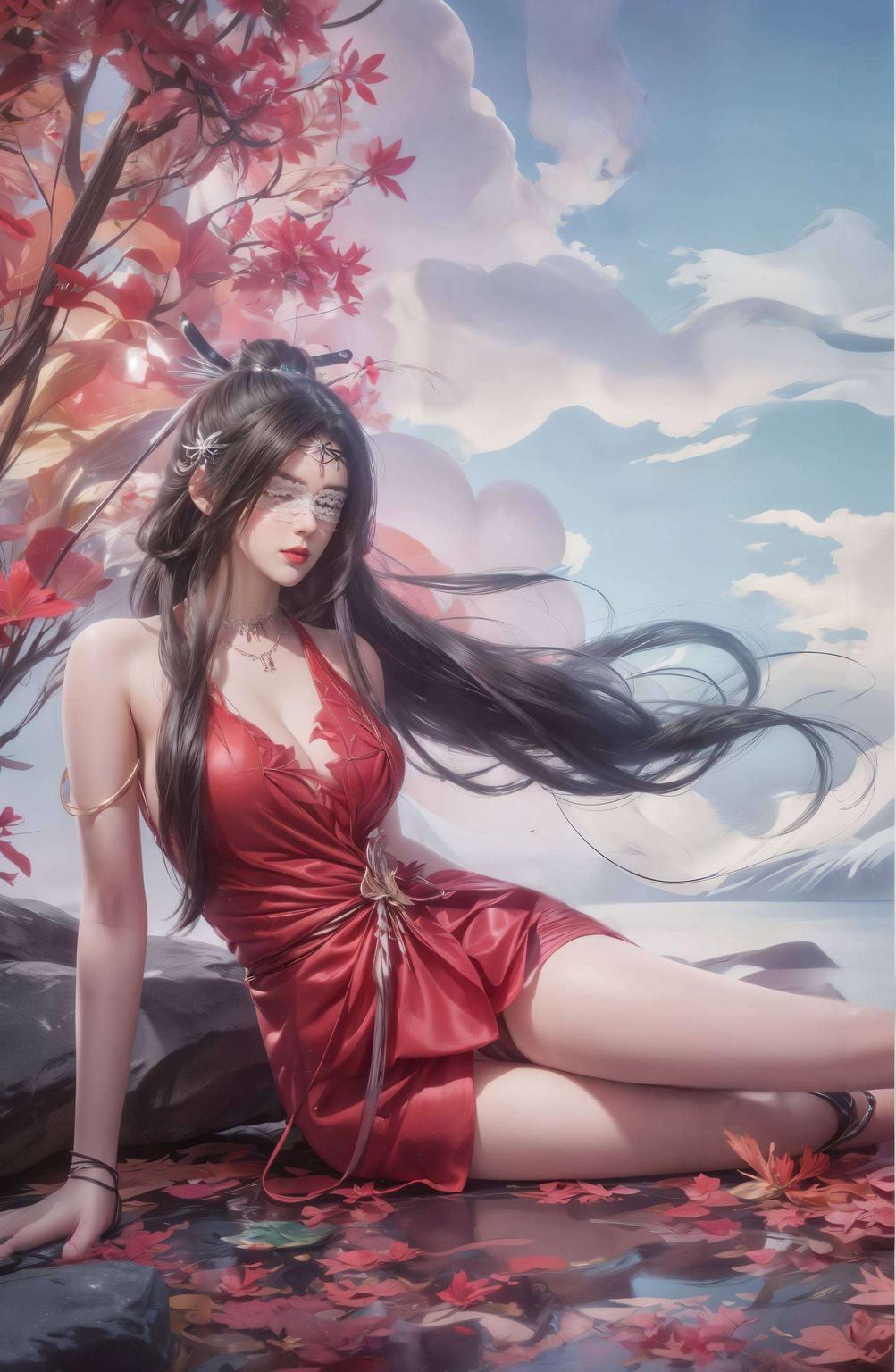 高清竖屏设计清新的色彩