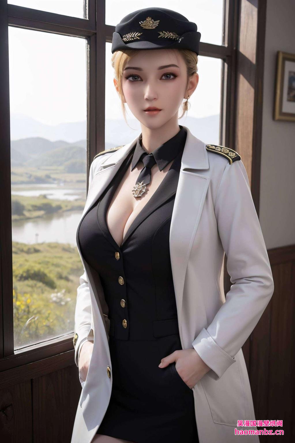 给你清新舒适的视觉体验看这雄兵连怜风卡片壁纸