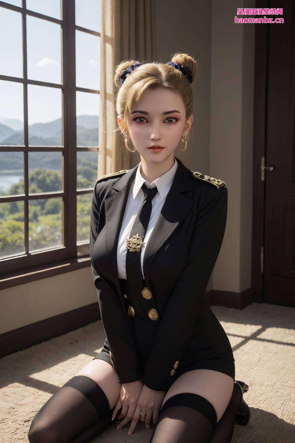 今天给大家带来一款超燃的4K高清壁纸——雄兵连怜风！冷酷的战士让你的iPhone桌面瞬间战斗力爆表！