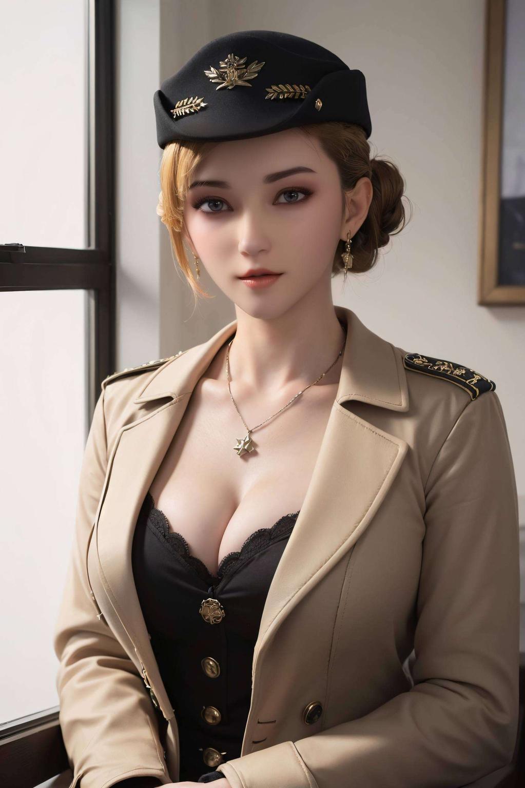 这款1920x1080的雄兵连怜风建模全图