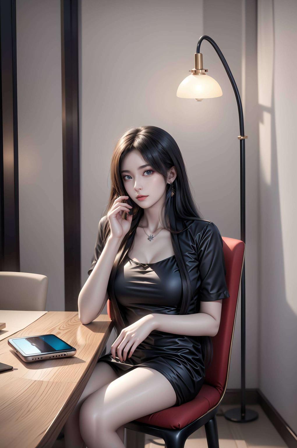 带你领略AI之美养眼壁纸来袭！国漫女神凉冰