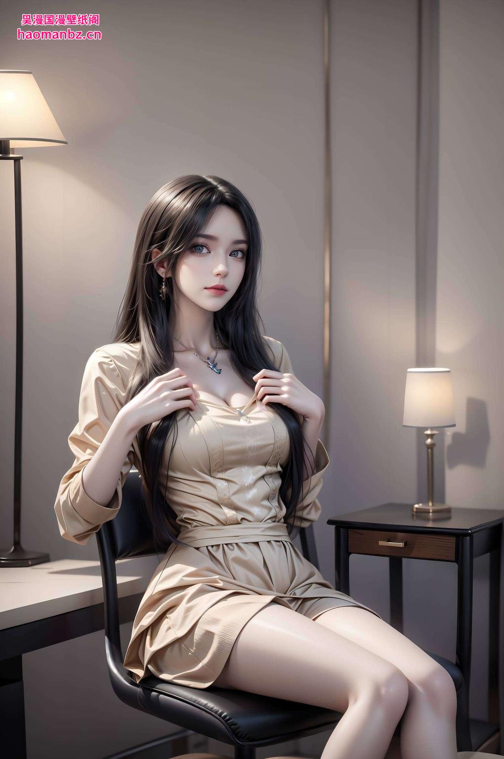 完美呈现！冰霜之美冷酷眼神