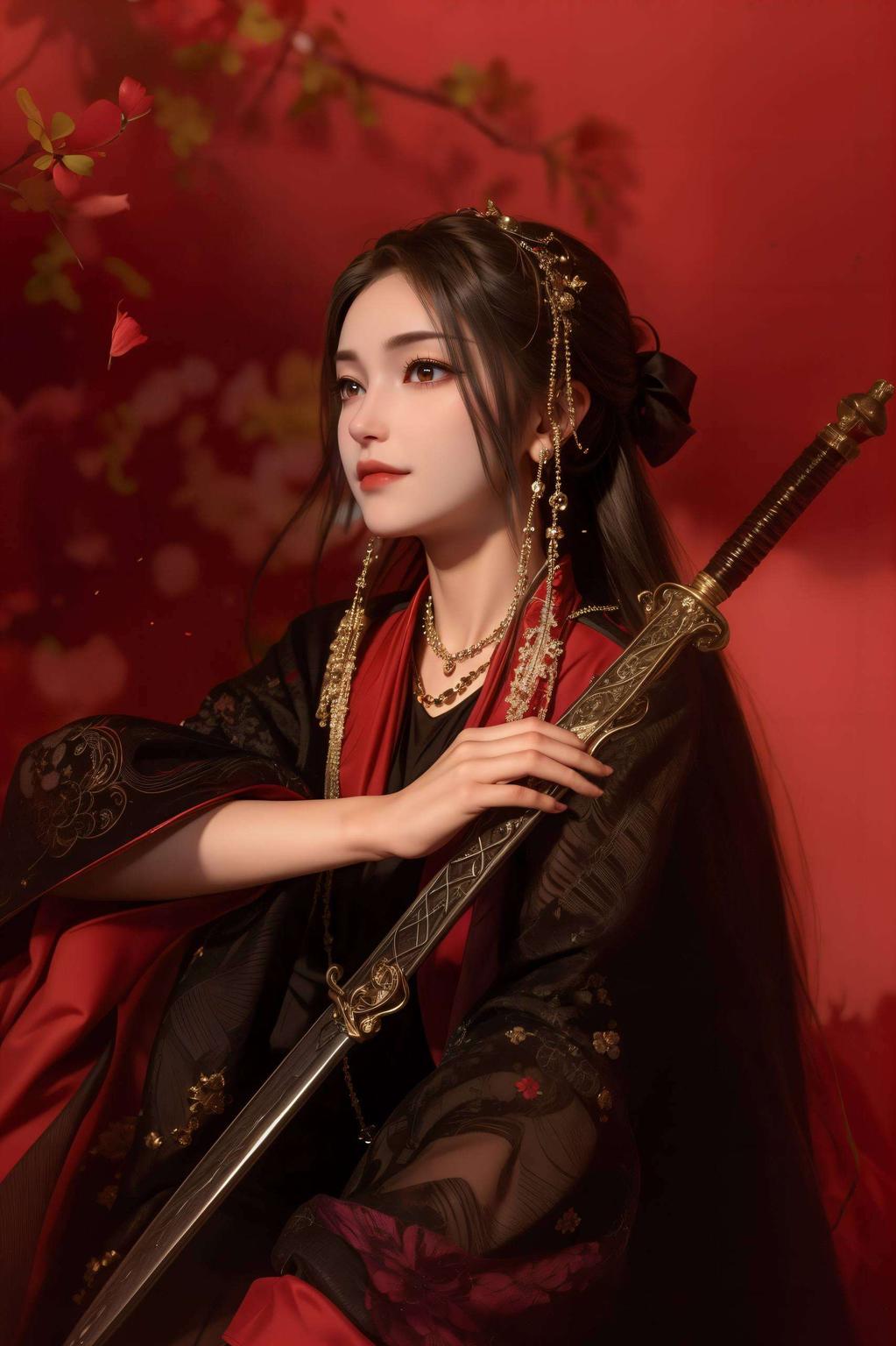 绝对让你成为朋友圈的焦点！”让你的手机瞬间变身潮流达人！李寒衣AI绘画壁纸