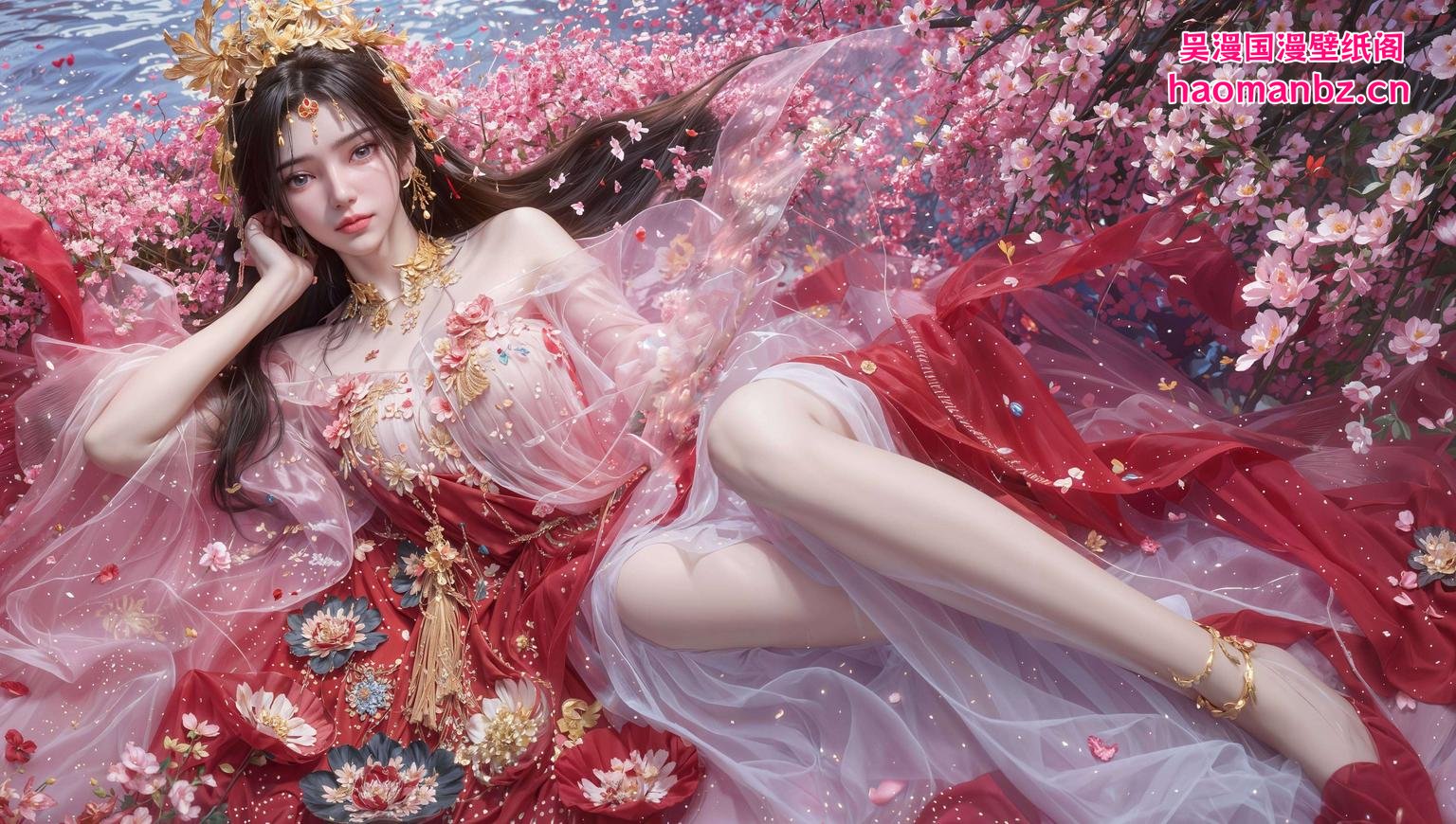 这款4k超清3D动漫美女壁纸让你的电脑桌面瞬间焕发自然生机