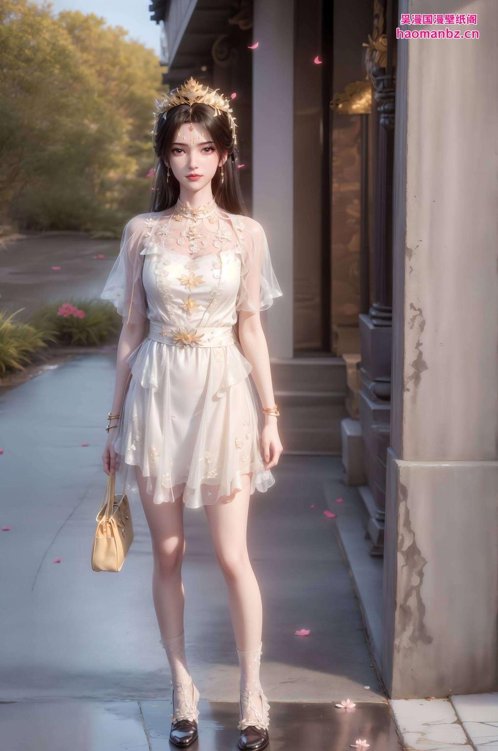 李慕婉戴上面纱