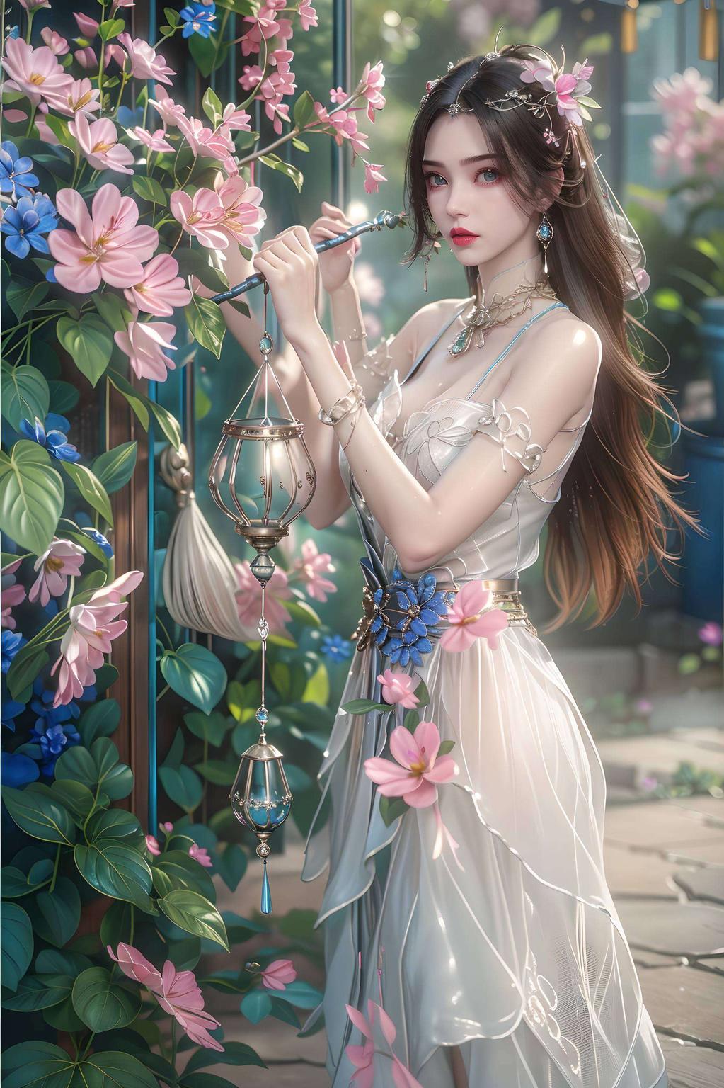 精美壁纸眼神温柔如水