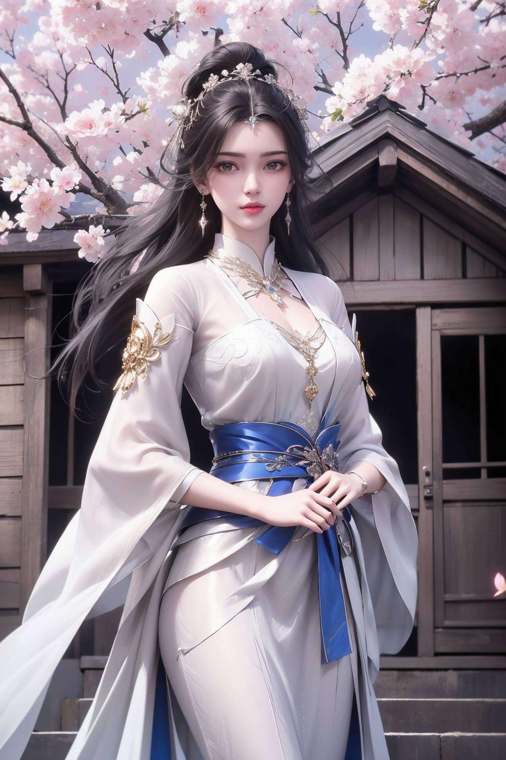 心情更愉悦！高清呈现李慕婉全身风采