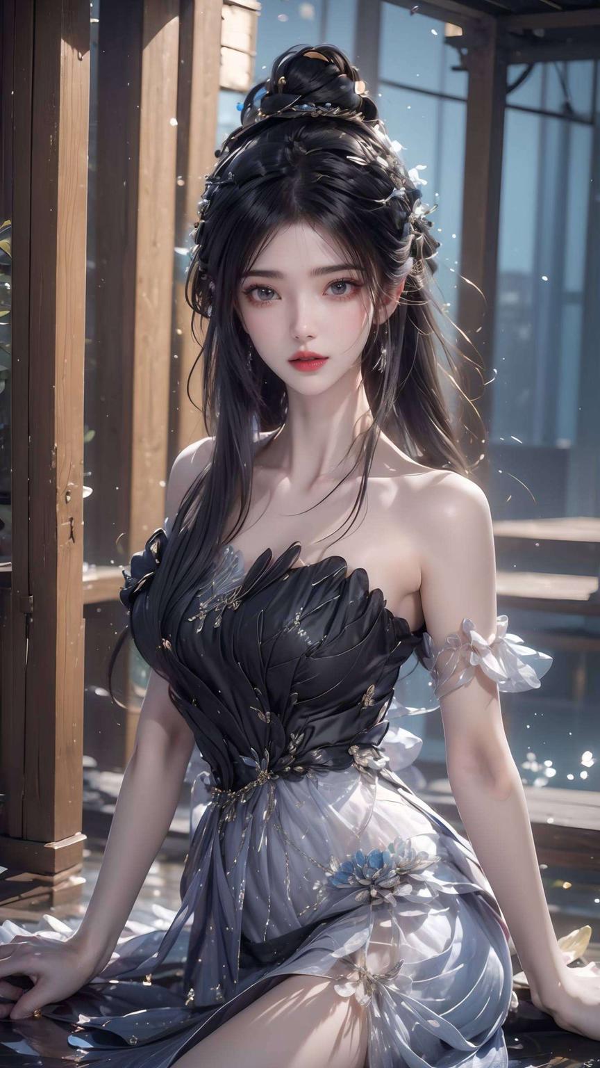 【李慕婉古风壁纸秀】细腻笔触勾勒古典美一袭红衣倾国倾城