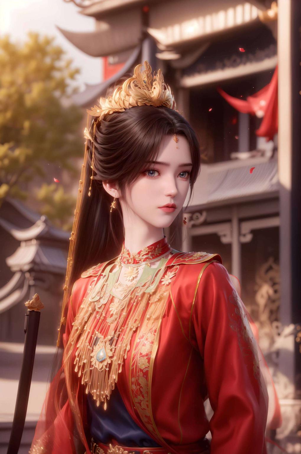 精美二次元锁屏AI壁纸李慕婉真身亮相！这款壁纸美得让人心动