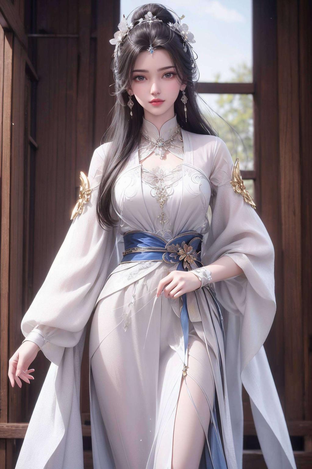 细腻纹理仙气环绕