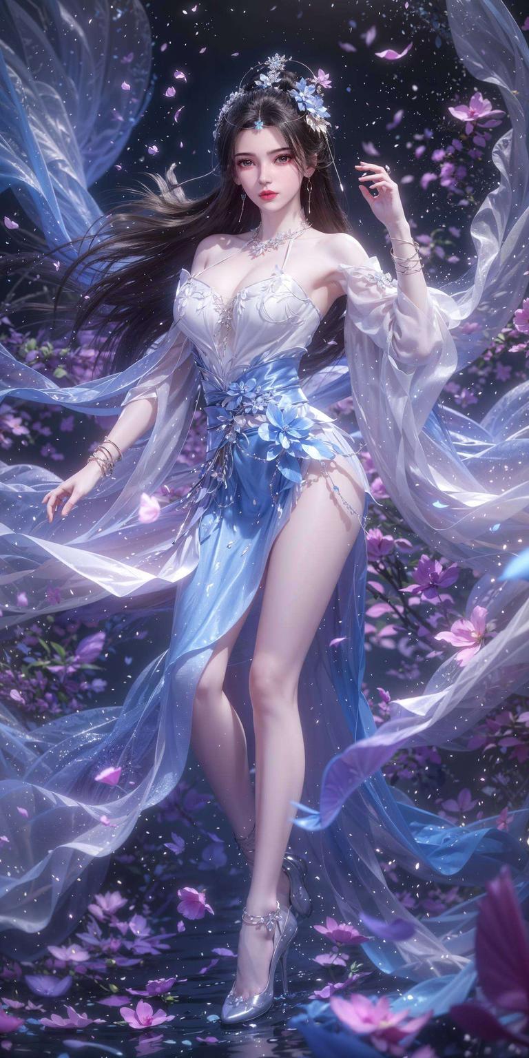 这款壁纸捕捉了她婉约的气质为Win10桌面增添一抹仙韵