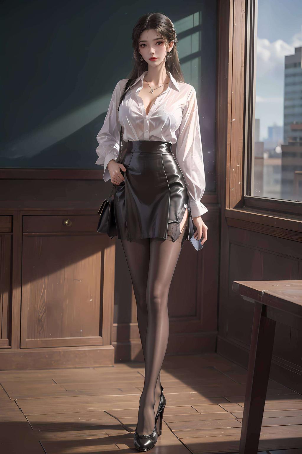 让她的温柔陪伴你的每一个瞬间细腻描绘了她的忧郁眼神