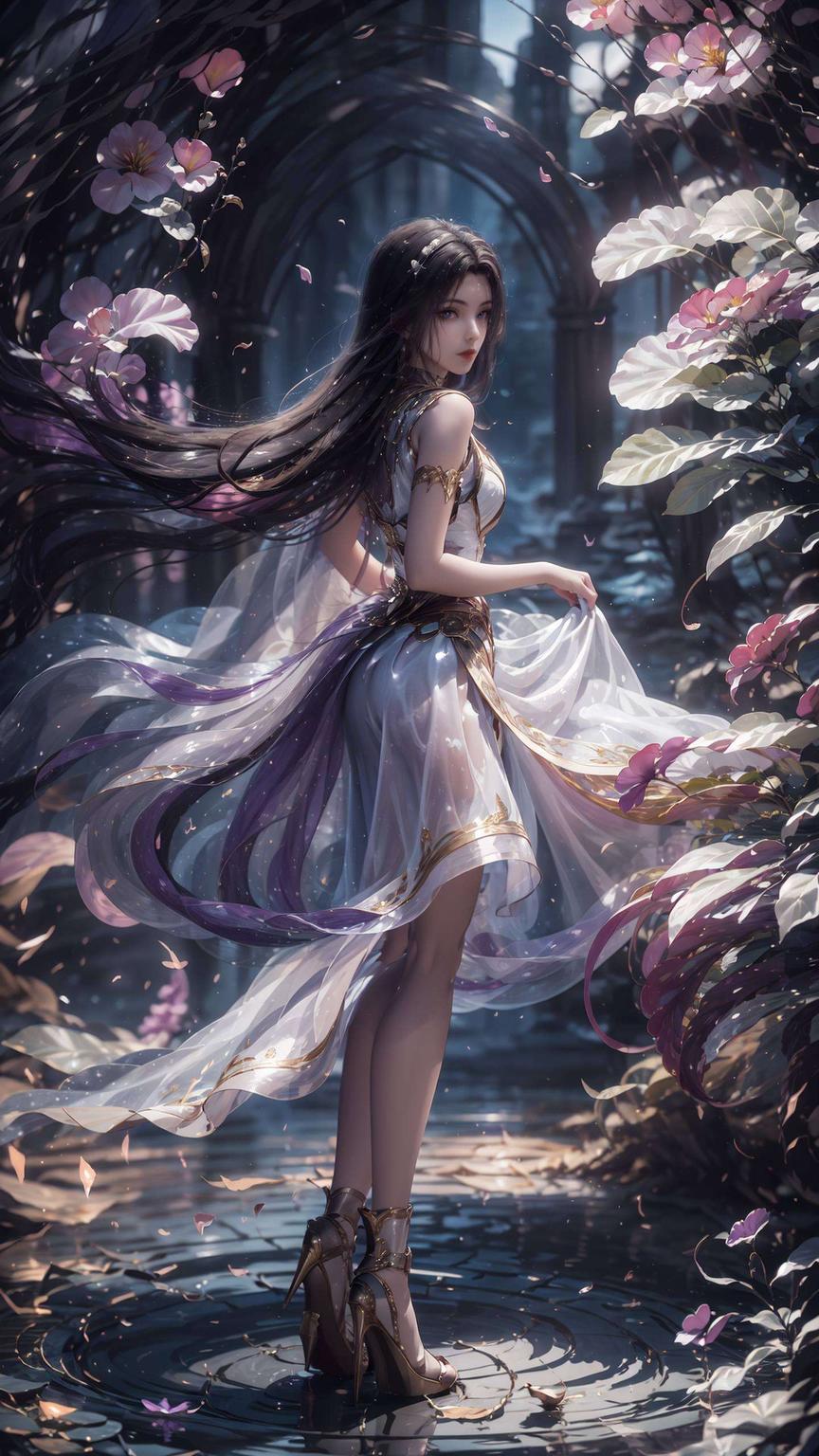 今天给大家带来一款超酷炫的电脑壁纸——凌落宸表盘壁纸！画面炫彩夺目“嘿