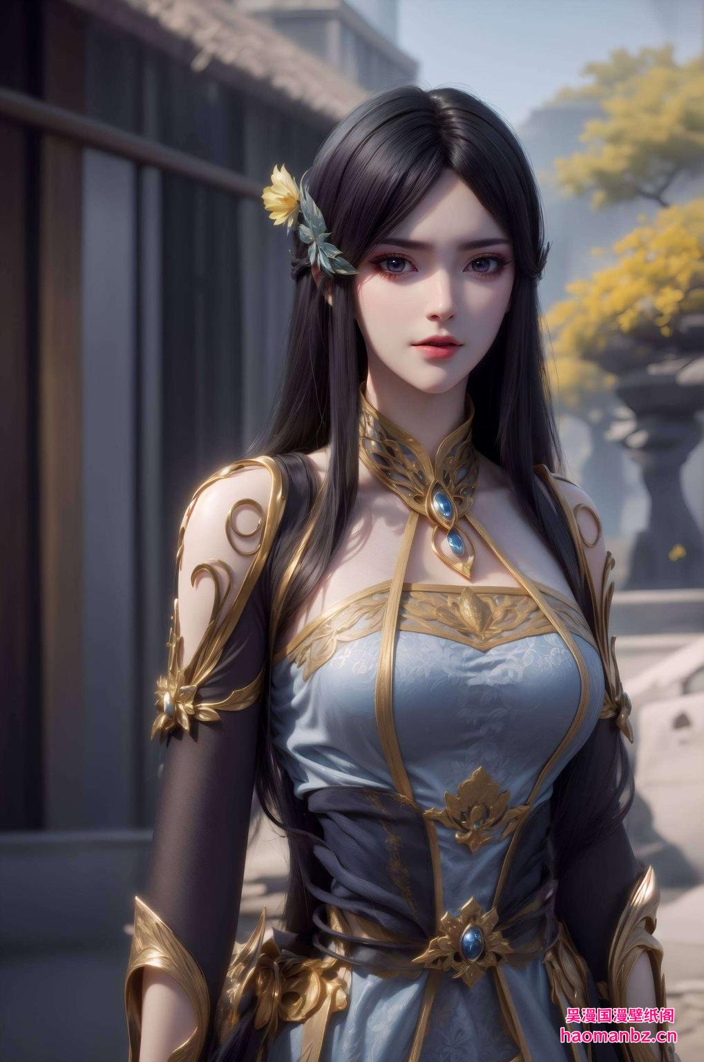 专为苹果锁屏打造柳菲变装建模