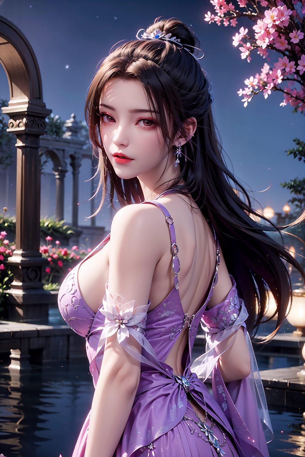 侧脸壁纸美如画高清护眼