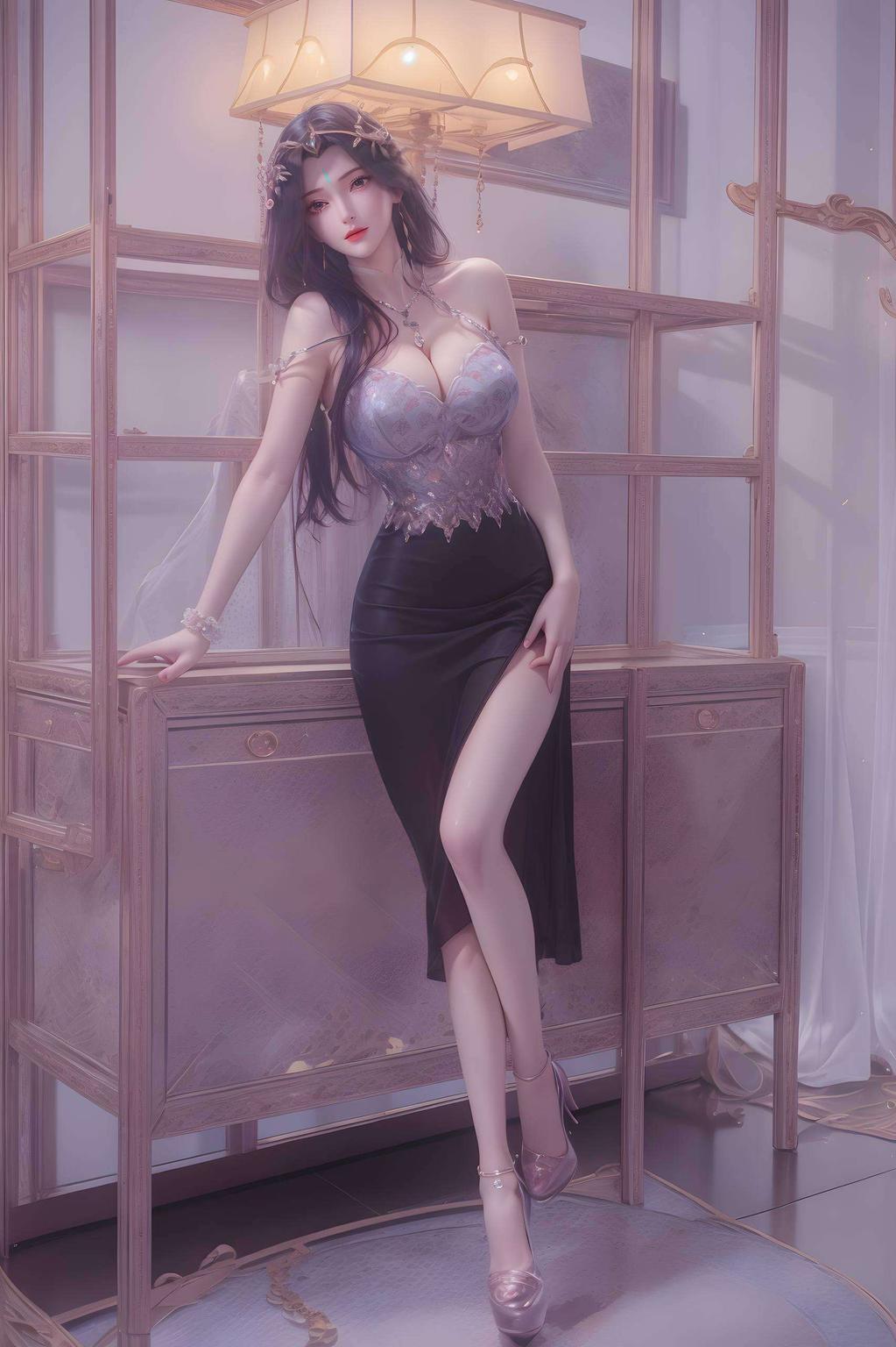 月华如练这古风壁纸绝了！柳神月婵轻舞霓裳