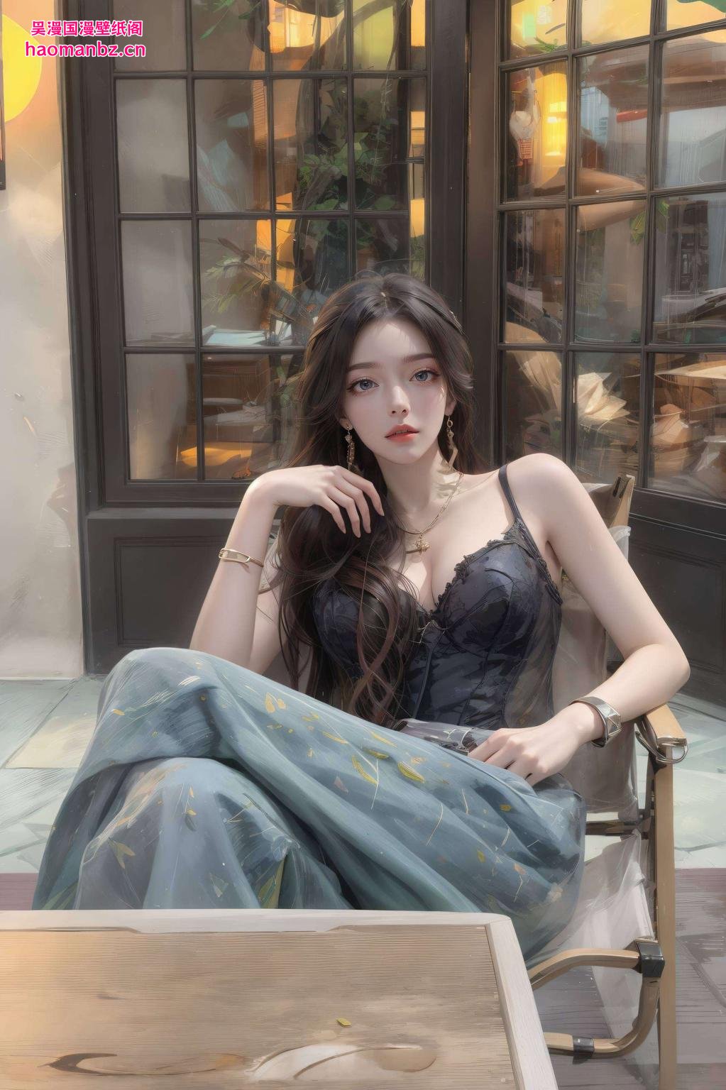 姜立的可爱卡通柳神和姜立