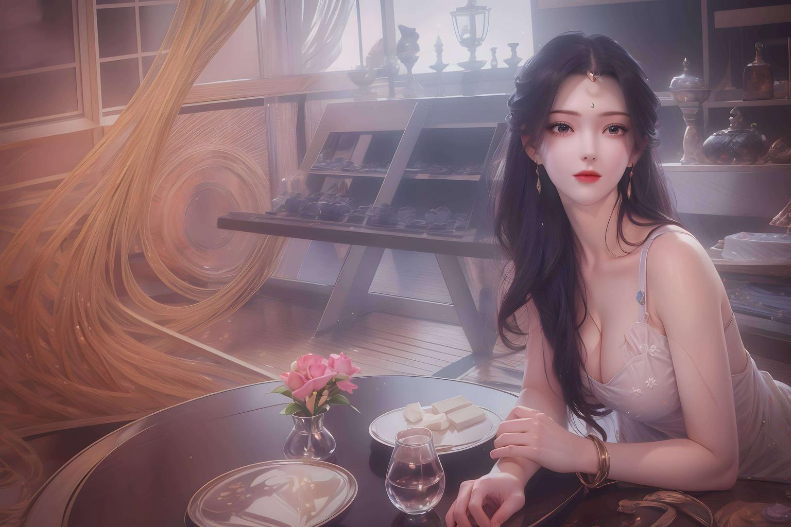 银丝拂动间点亮iPhone艺术风采