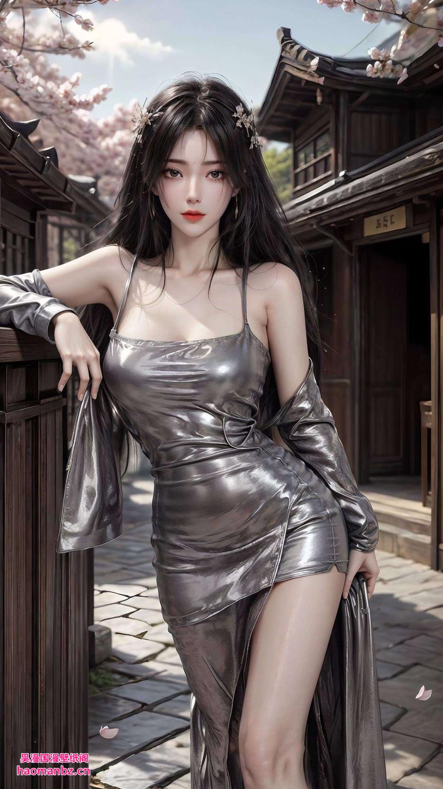 给iPad带来护眼的同时这款古香古色的伤感壁纸