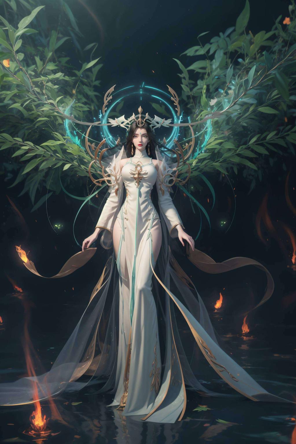 一抹清雅高清壁纸映古风