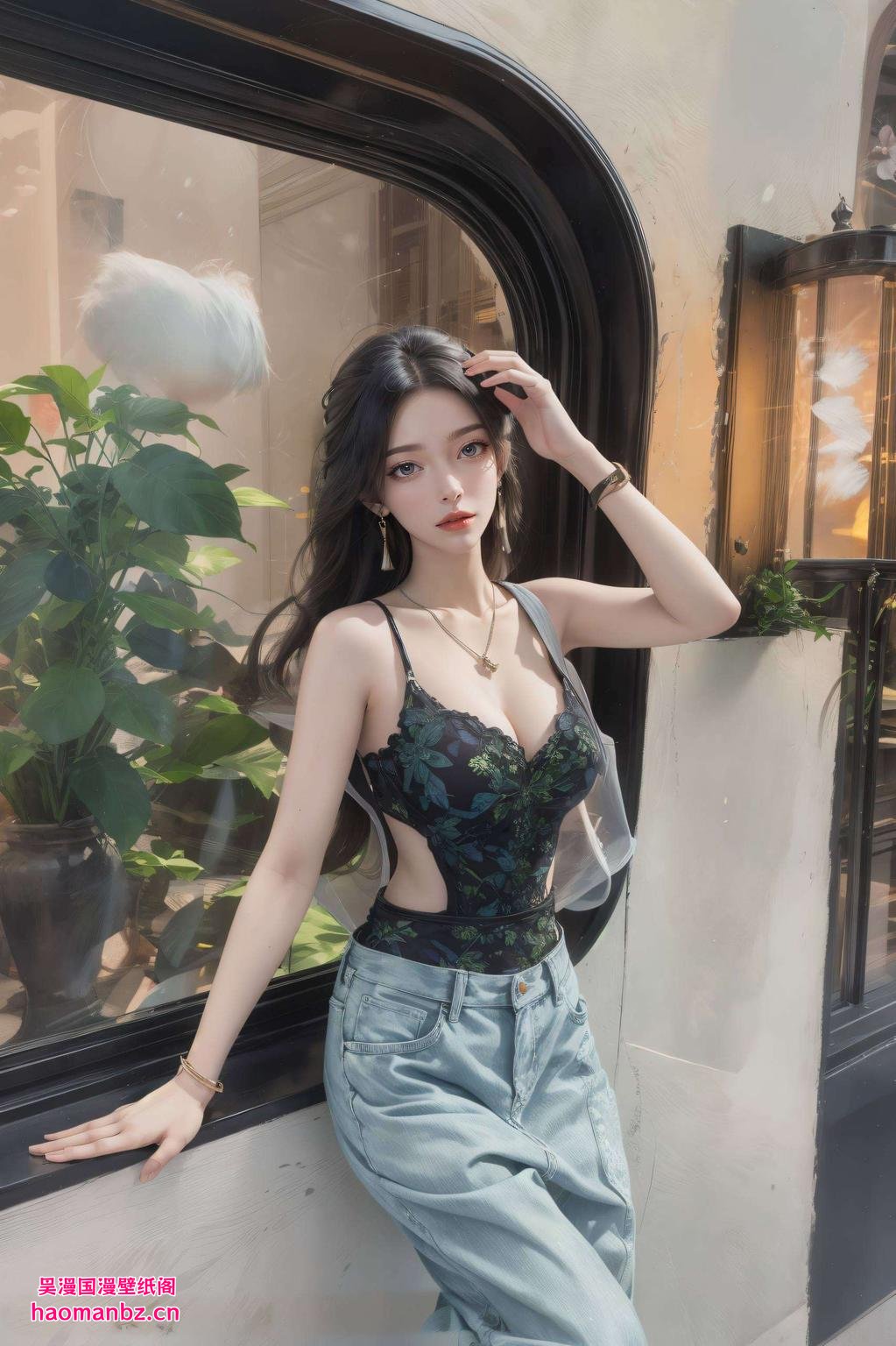 淡雅的色彩精致的线条