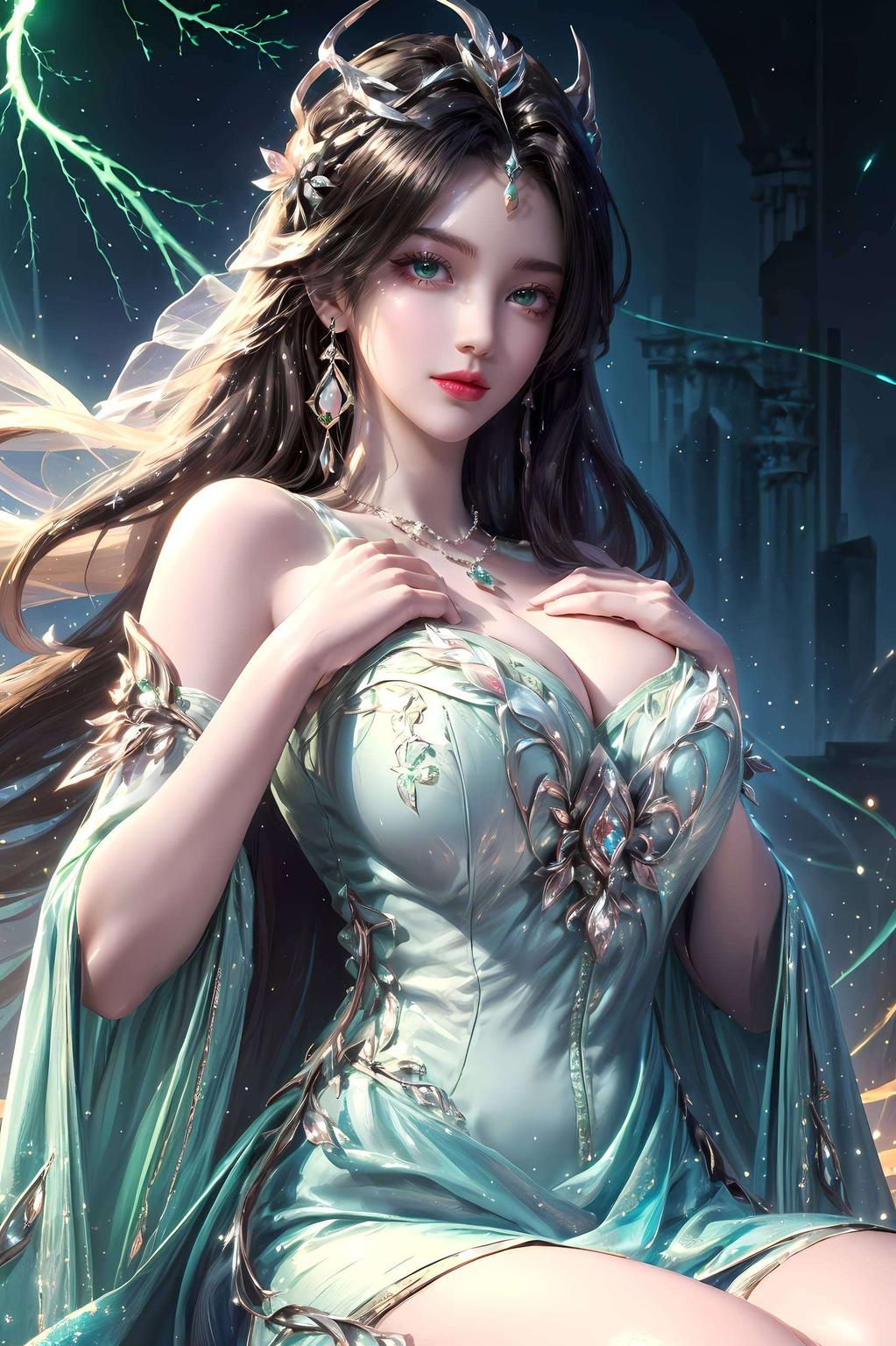 梦幻色彩仿佛置身神秘森林