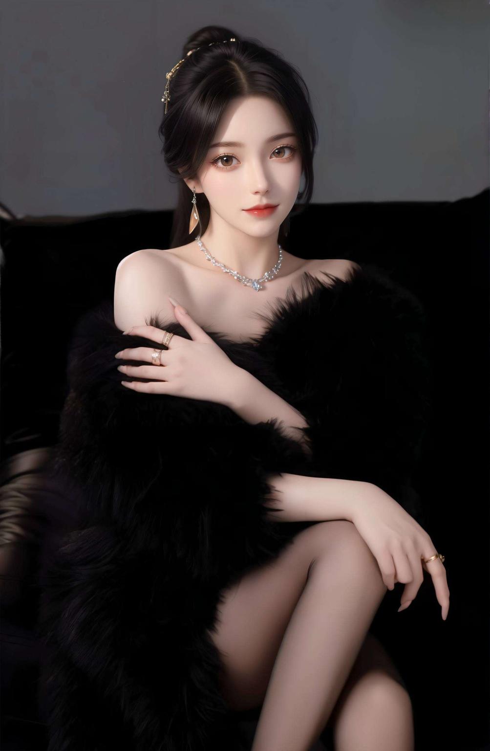 仿佛能闻到淡淡的墨香高清呈现柳神衣服的每一丝纹理