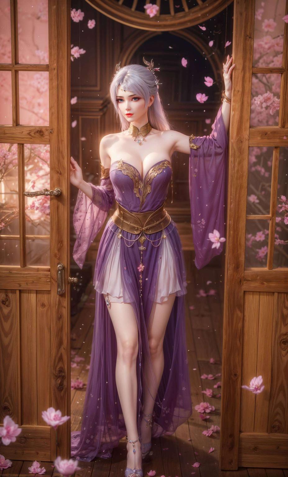 国漫女王洛璃美图亮相色彩斑斓