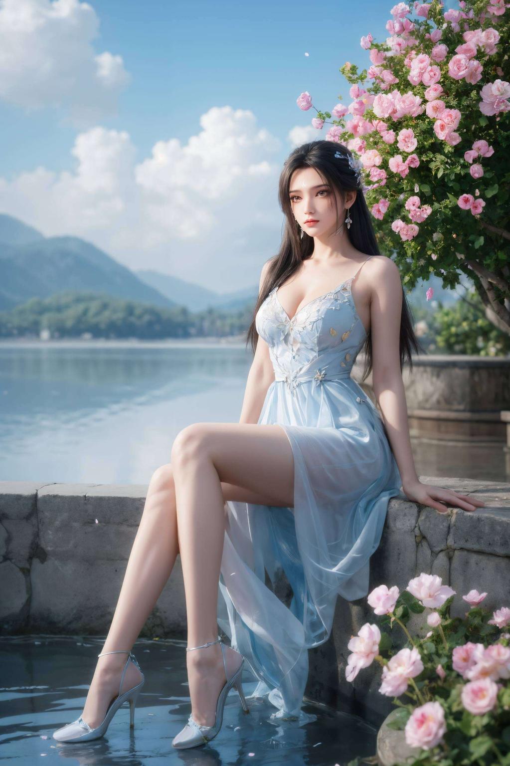 美得让人心动仙气十足