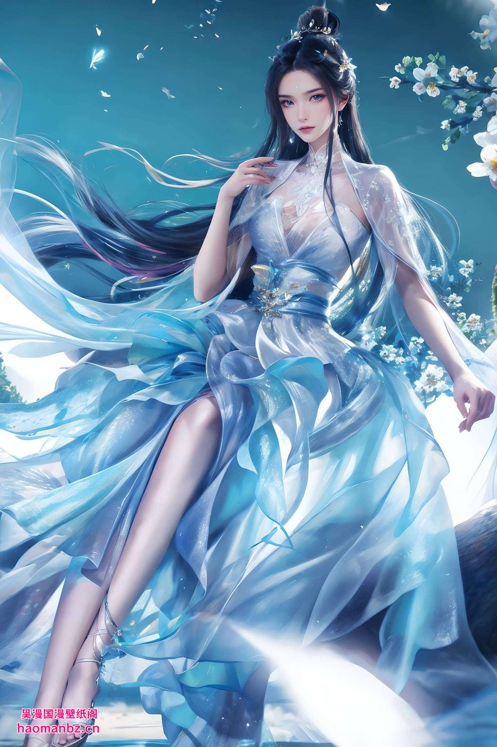 陆雪琪仙气飘飘简直是屏保壁纸的绝佳之选！