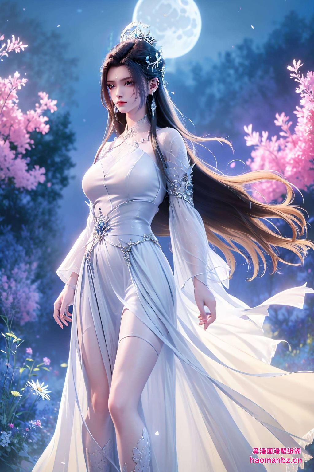 点亮你的手机屏幕画面中小凡深情凝望雪琪