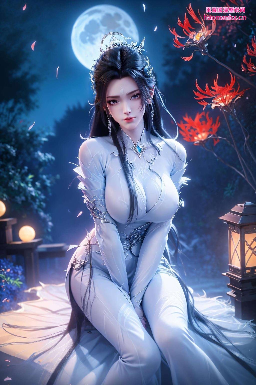 诛仙剑气环绕灵动眼神如画