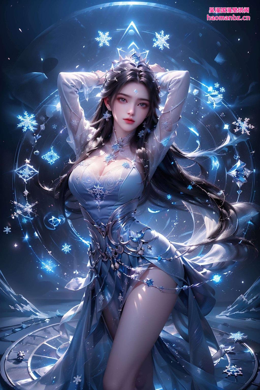 快来看看这款陆雪琪主题壁纸！清冷剑仙剑指苍穹