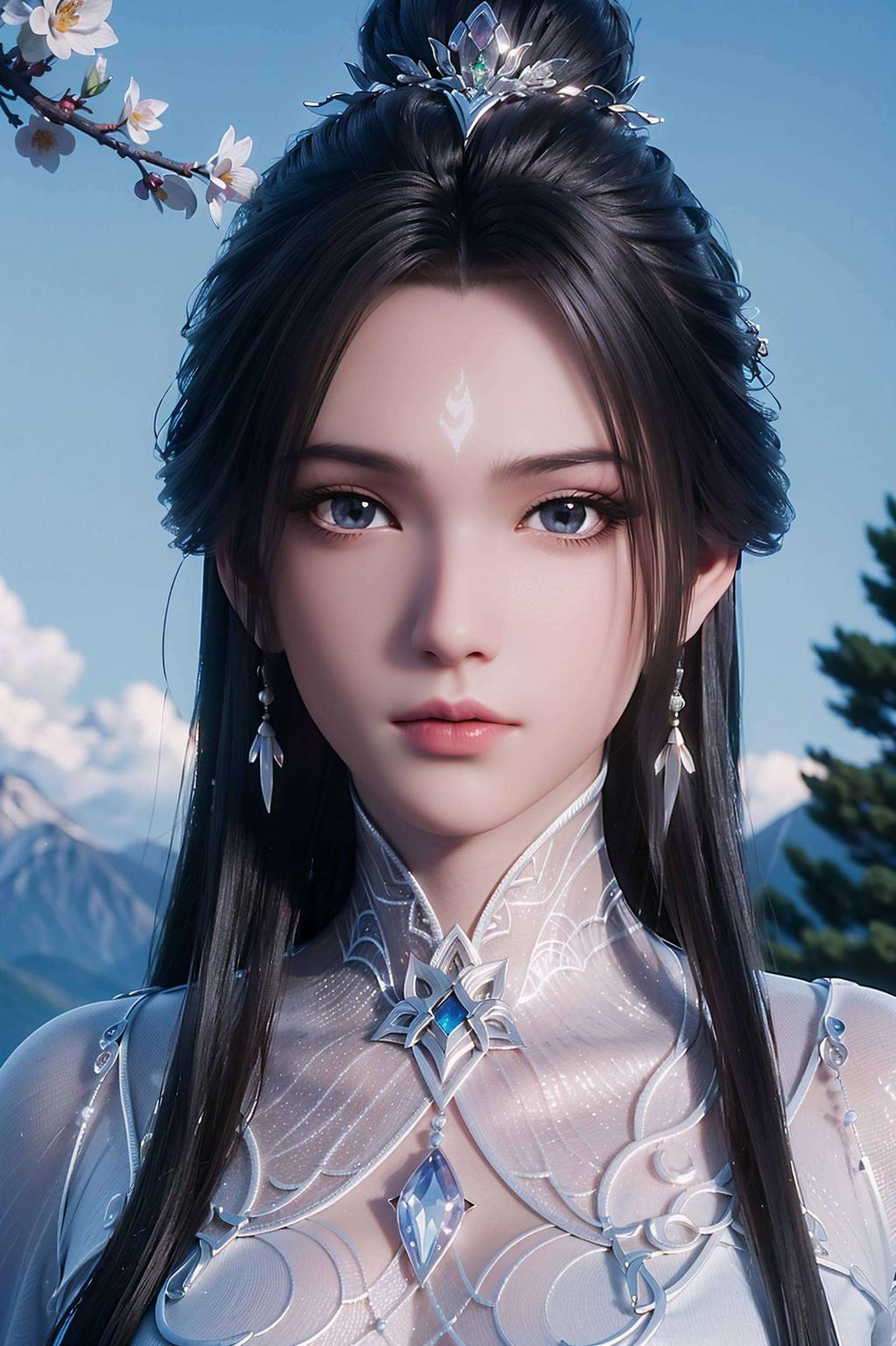 甜美可爱杨紫陆雪琪同框