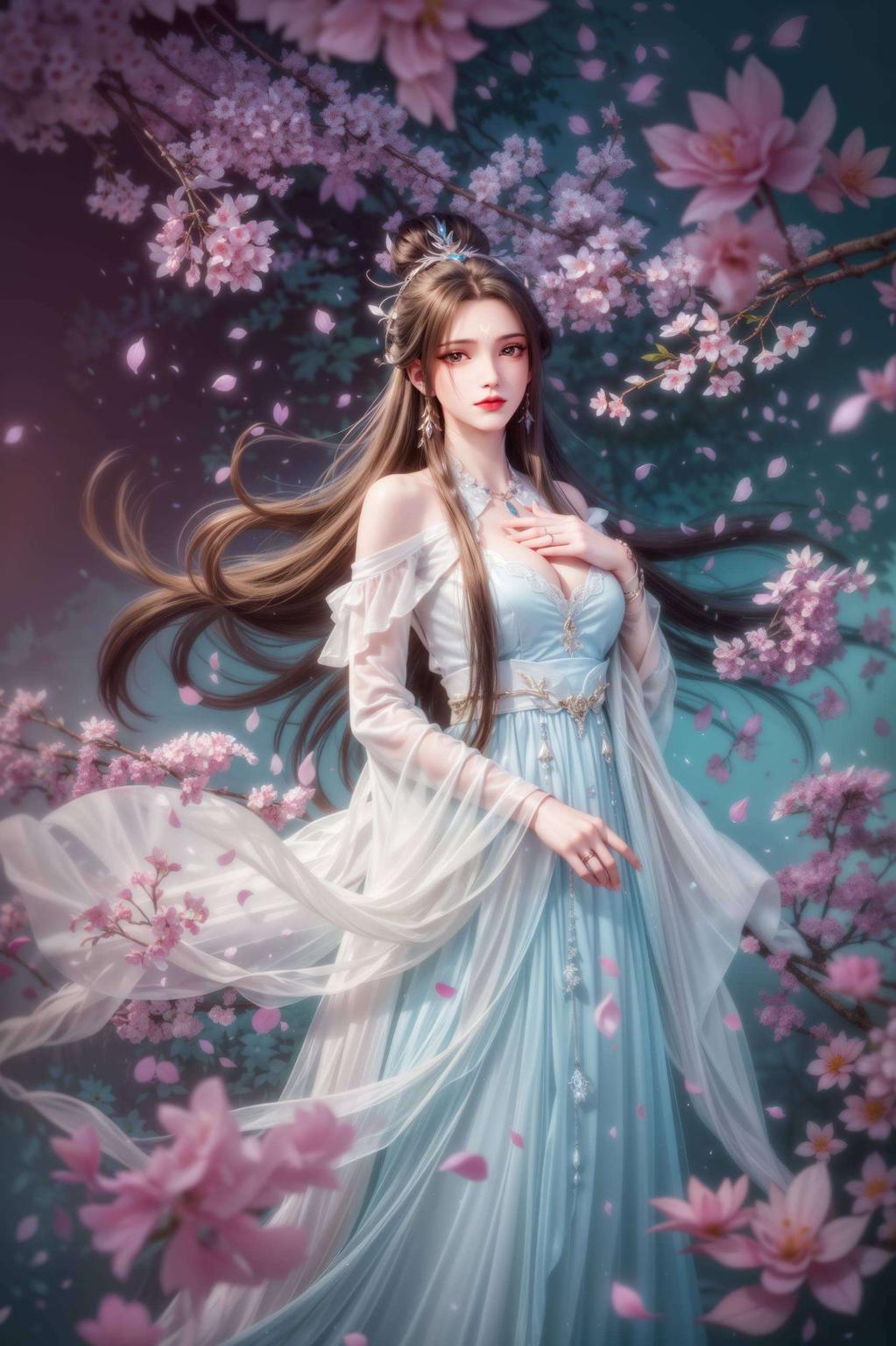 给你的电脑桌面添一抹清冷风采细节精致