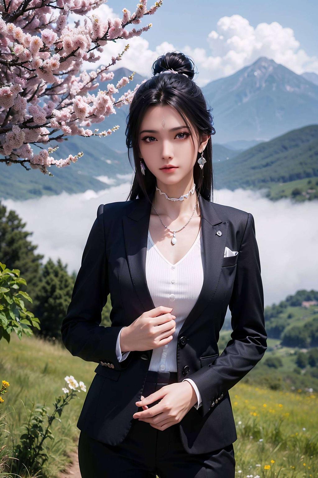 电脑桌面瞬间仙气满满！高清护眼