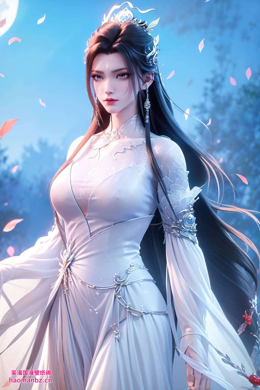 专为iPhone打造！快看这款陆雪琪背剑壁纸剑影如霜