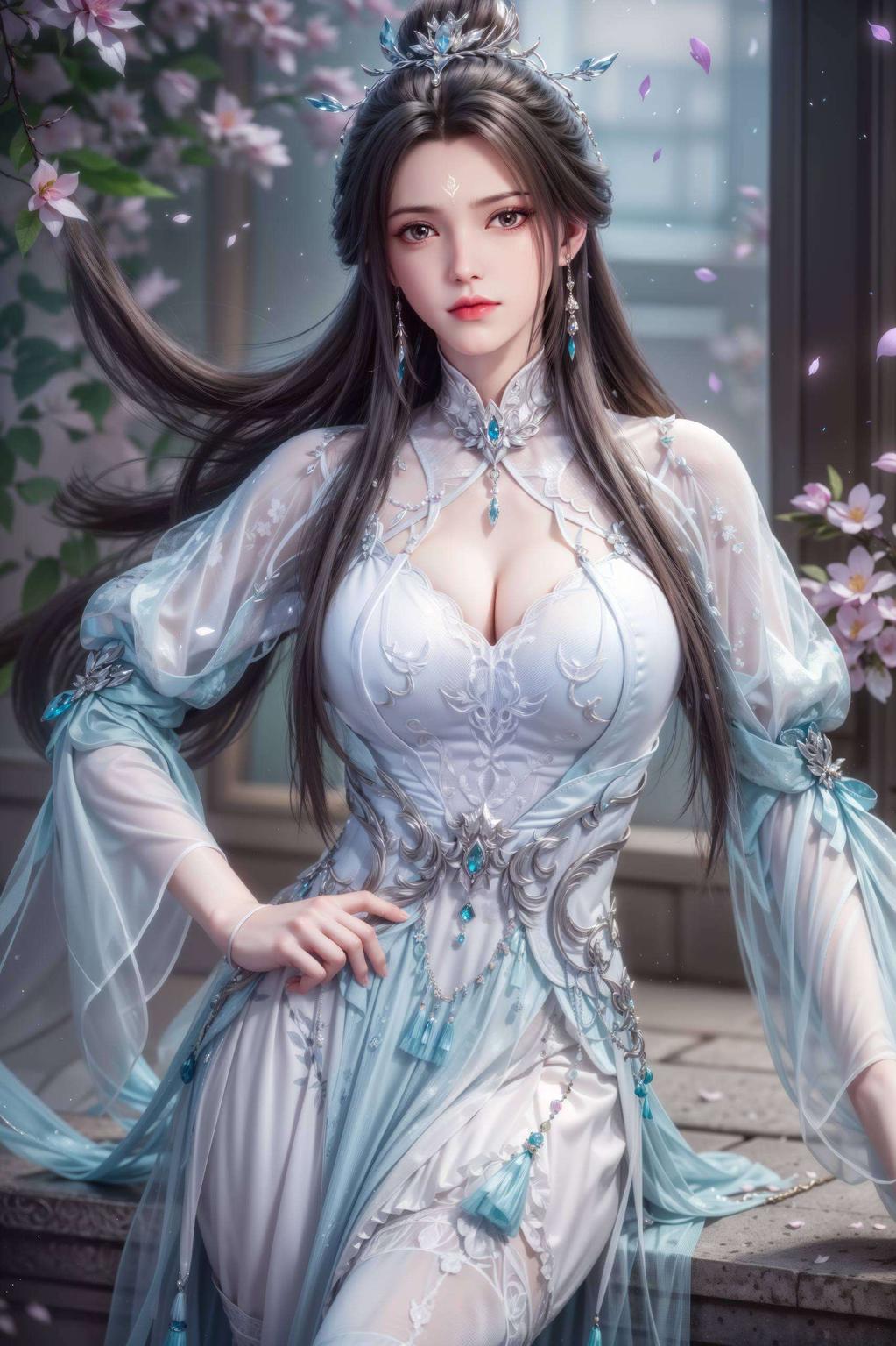 细节满分主角是咱们熟悉的动漫角色——陆雪琪！高清画质