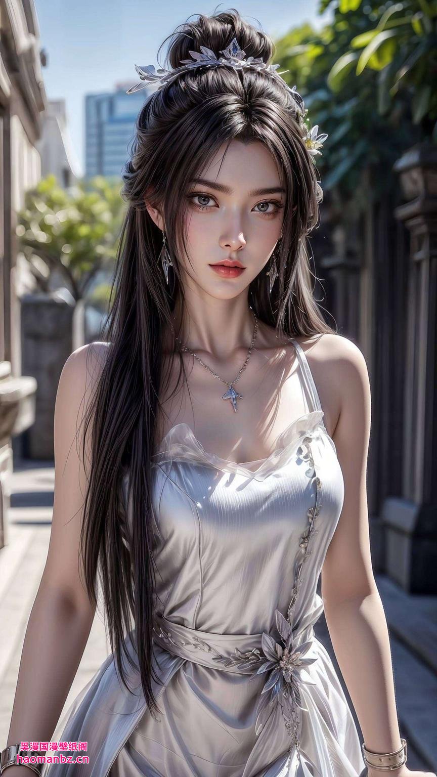 细腻描绘这古风壁画美得令人心醉