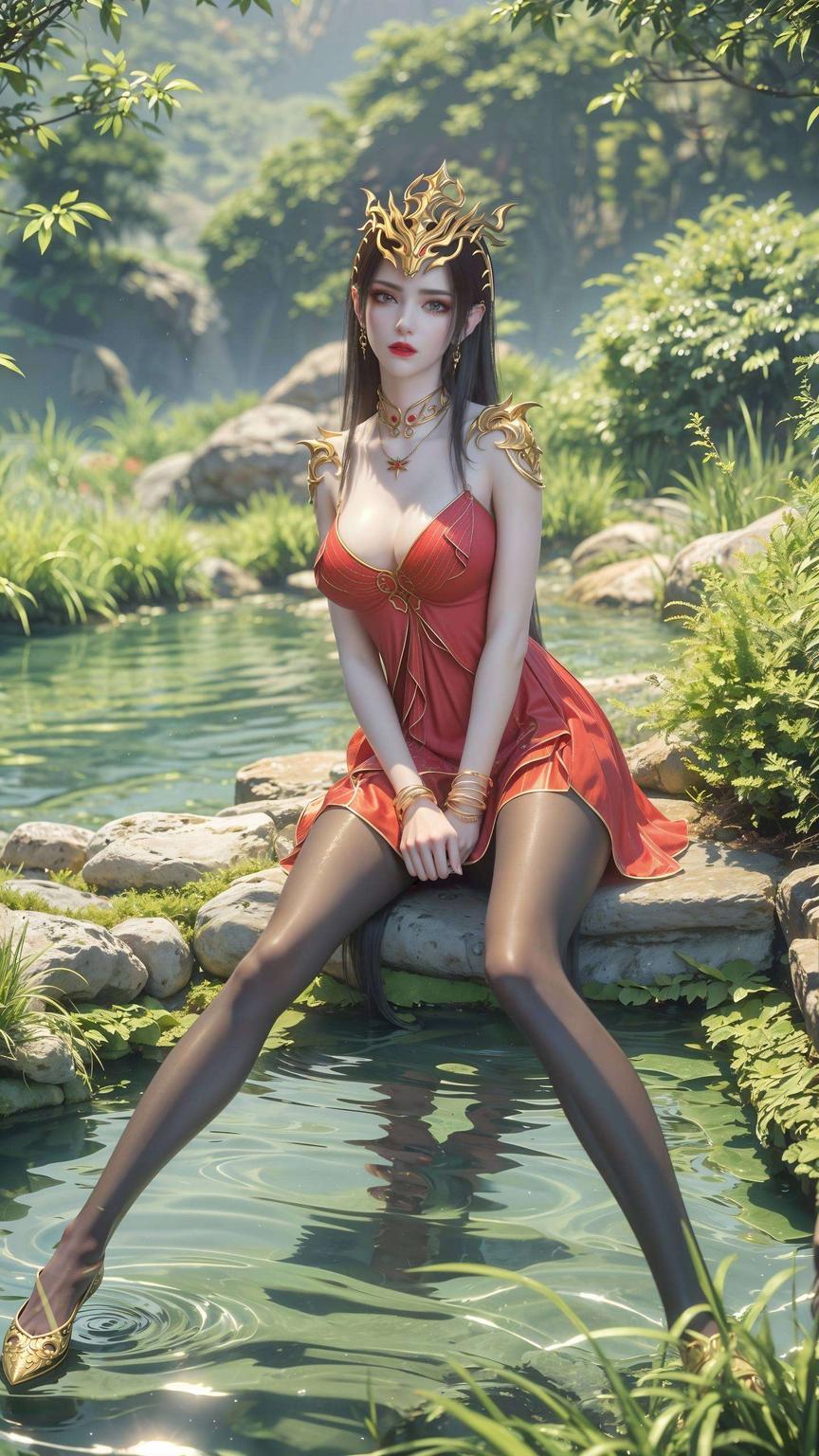 主角是美杜莎！看这细节美杜莎的鳞片闪耀着迷人的光彩