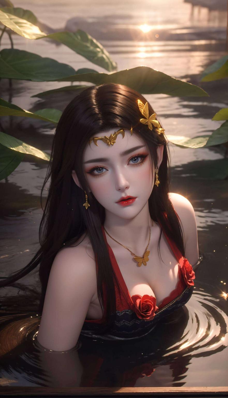 美杜莎正面凝视电脑手机皆唯美