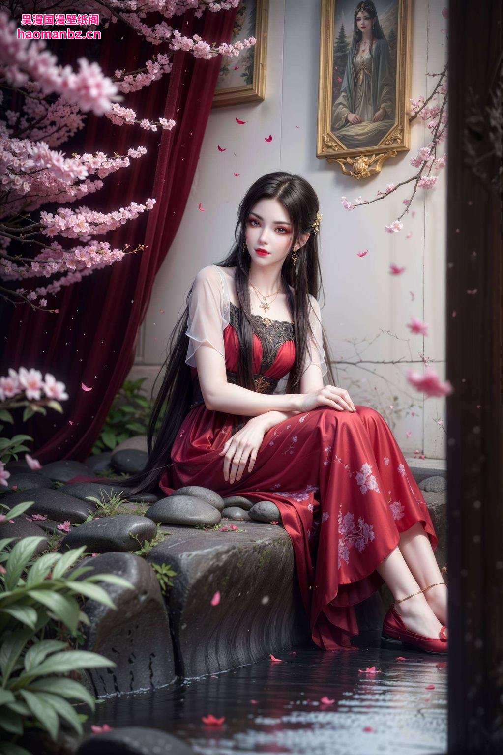 这款壁纸以其细腻的画质和独特的伤感氛围快来体验吧！”