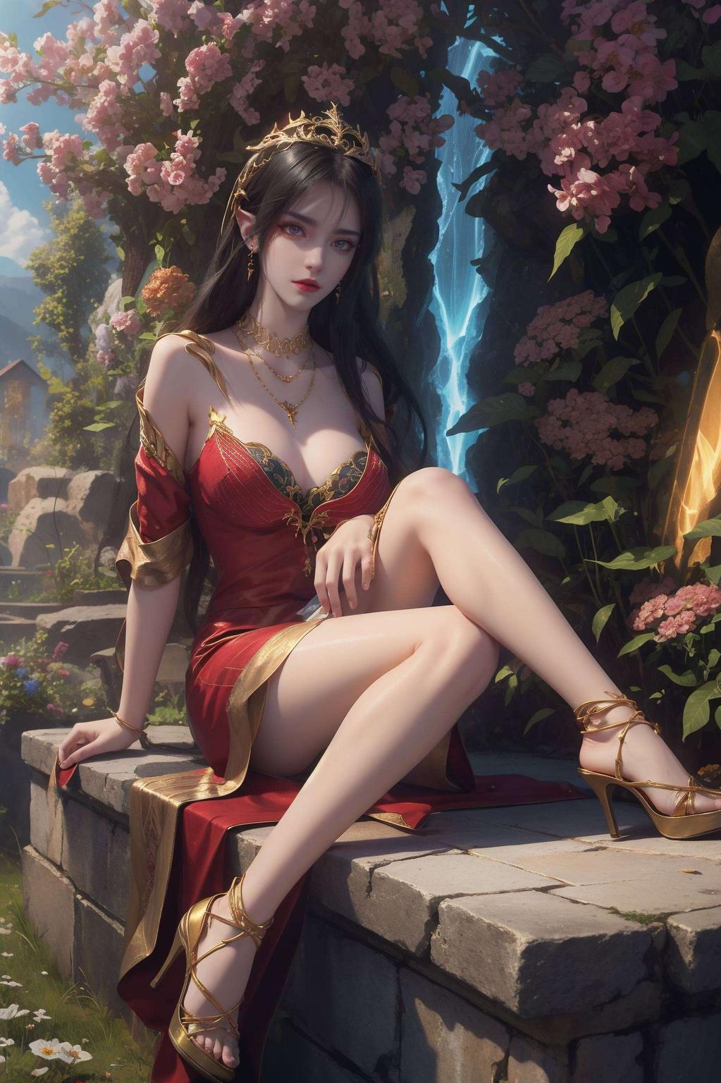 神秘妖娆霸气十足