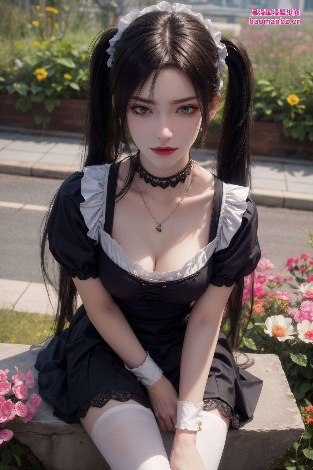 伤感氛围与护眼色调完美融合这绝美美杜莎壁纸