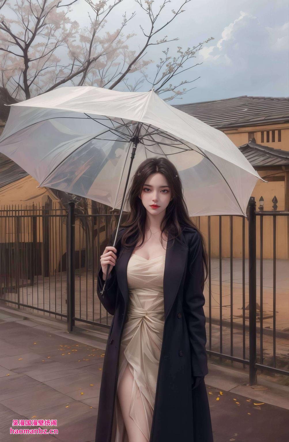 美杜莎眼神深邃赤脚踏步